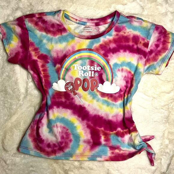 Vintage Tootsie Roll Pop Graphic T-Shirt - Picture 1 of 4